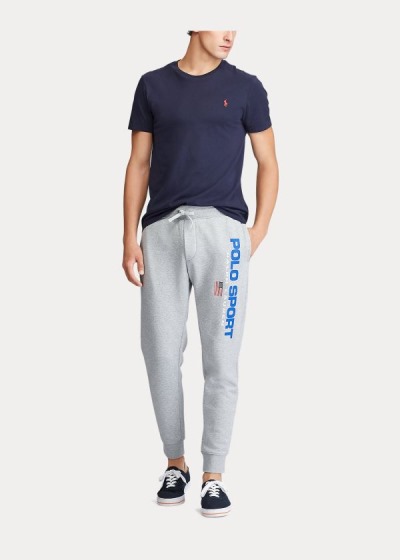 Joggers Polo Ralph Lauren Hombre Grises - Polo Sport Fleece - TUJLV5823